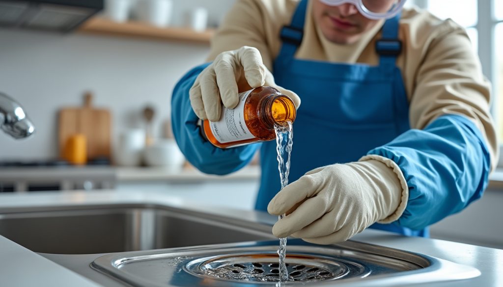 découvrez comment déboucher un évier efficacement et rapidement en utilisant de l’acide chlorhydrique, tout en garantissant la sécurité et la protection de vos canalisations.