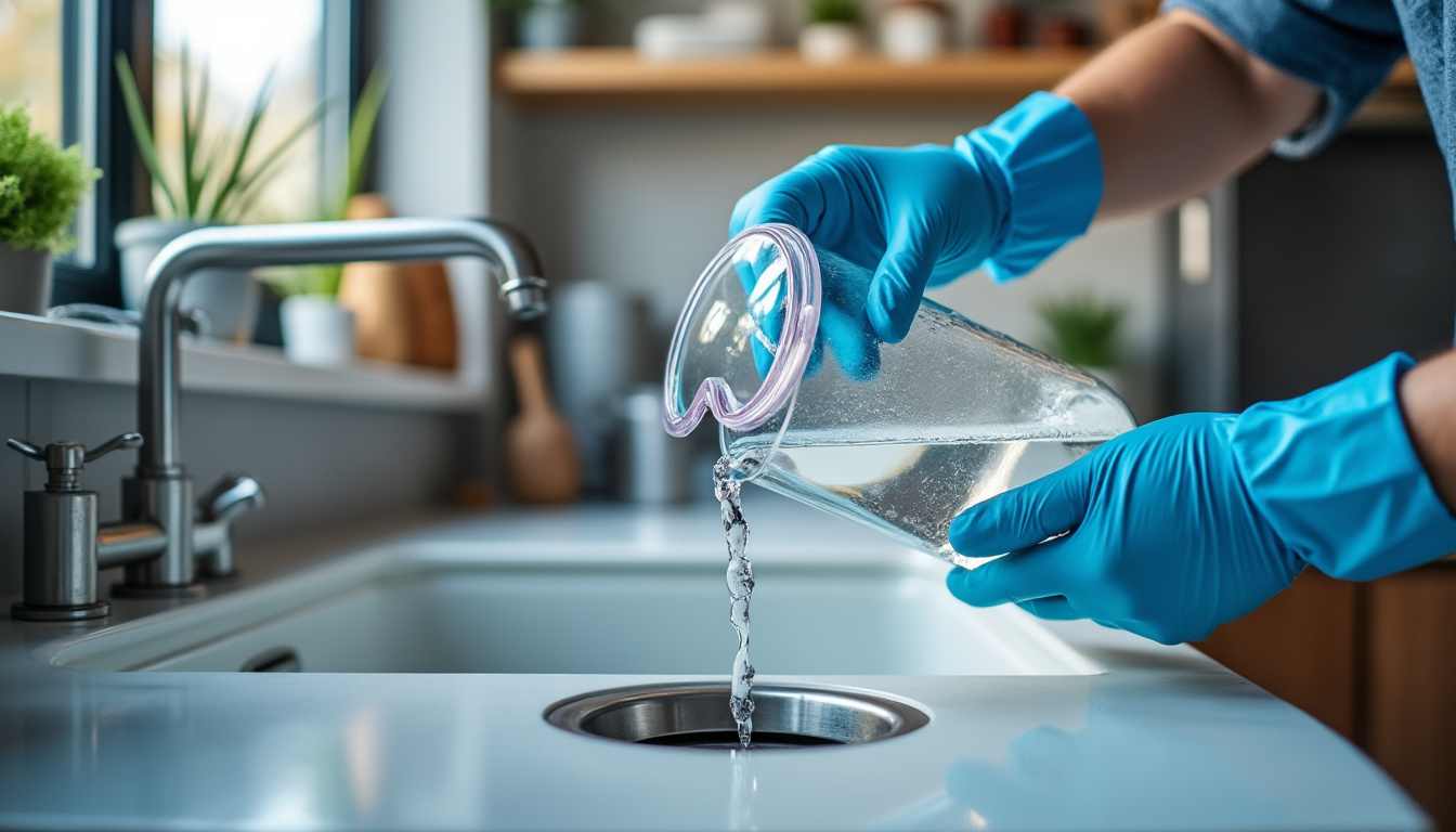 découvrez comment déboucher efficacement un évier en utilisant de l'acide chlorhydrique, avec des conseils pratiques pour un résultat rapide et sûr.