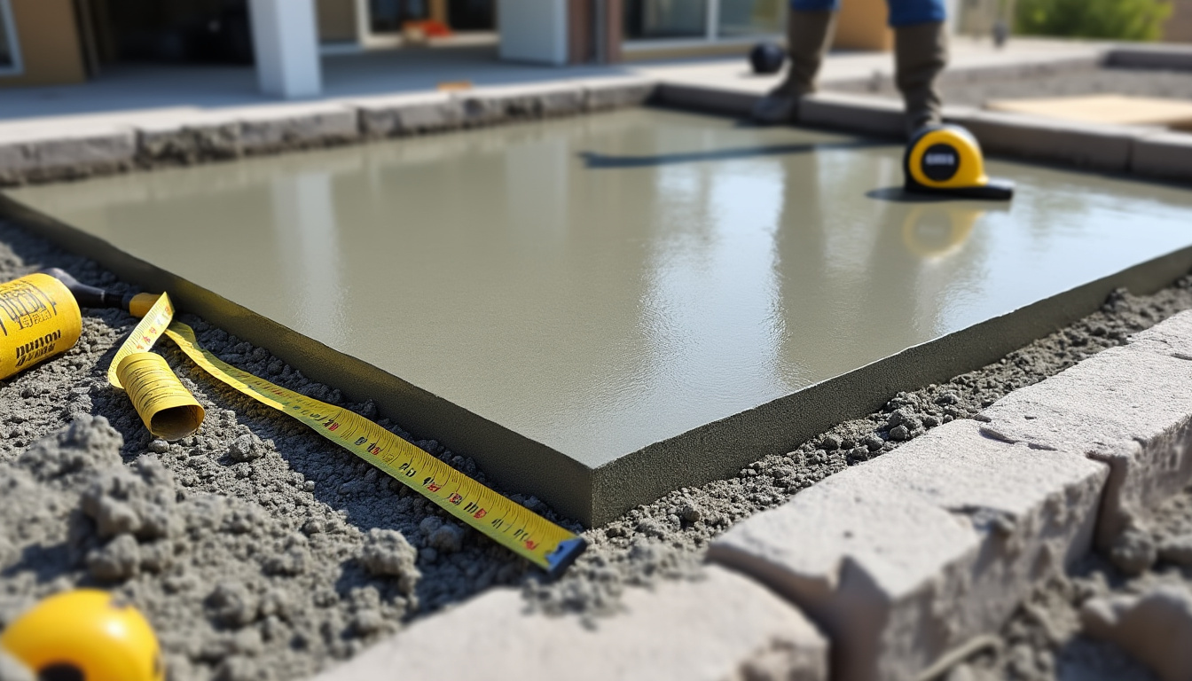découvrez comment calculer efficacement le tarif d'une dalle béton, les facteurs influençant le prix, et obtenez des conseils pratiques pour estimer votre budget de construction.