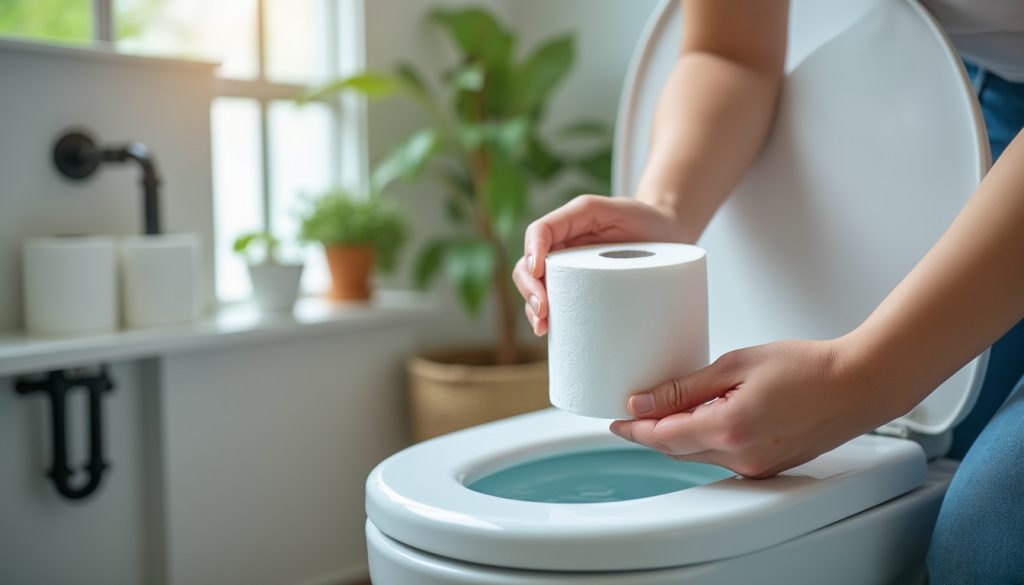 découvrez des conseils pratiques pour utiliser le papier toilette de manière responsable et préserver l'intégrité de votre fosse septique.